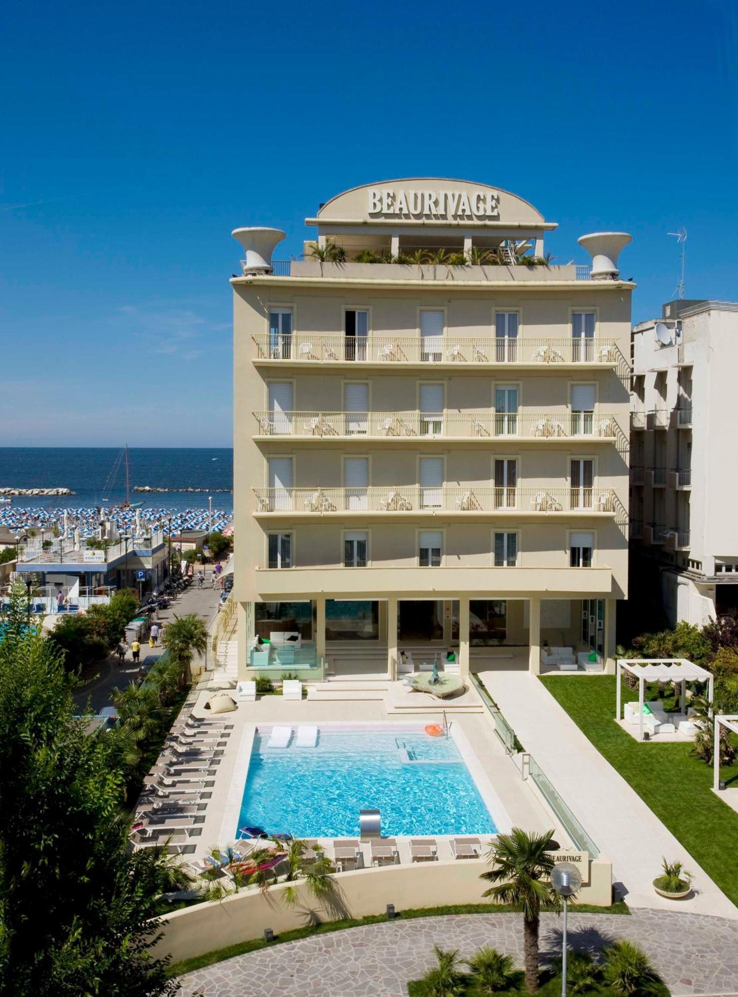 Hotel Beaurivage Cattolica Esterno foto